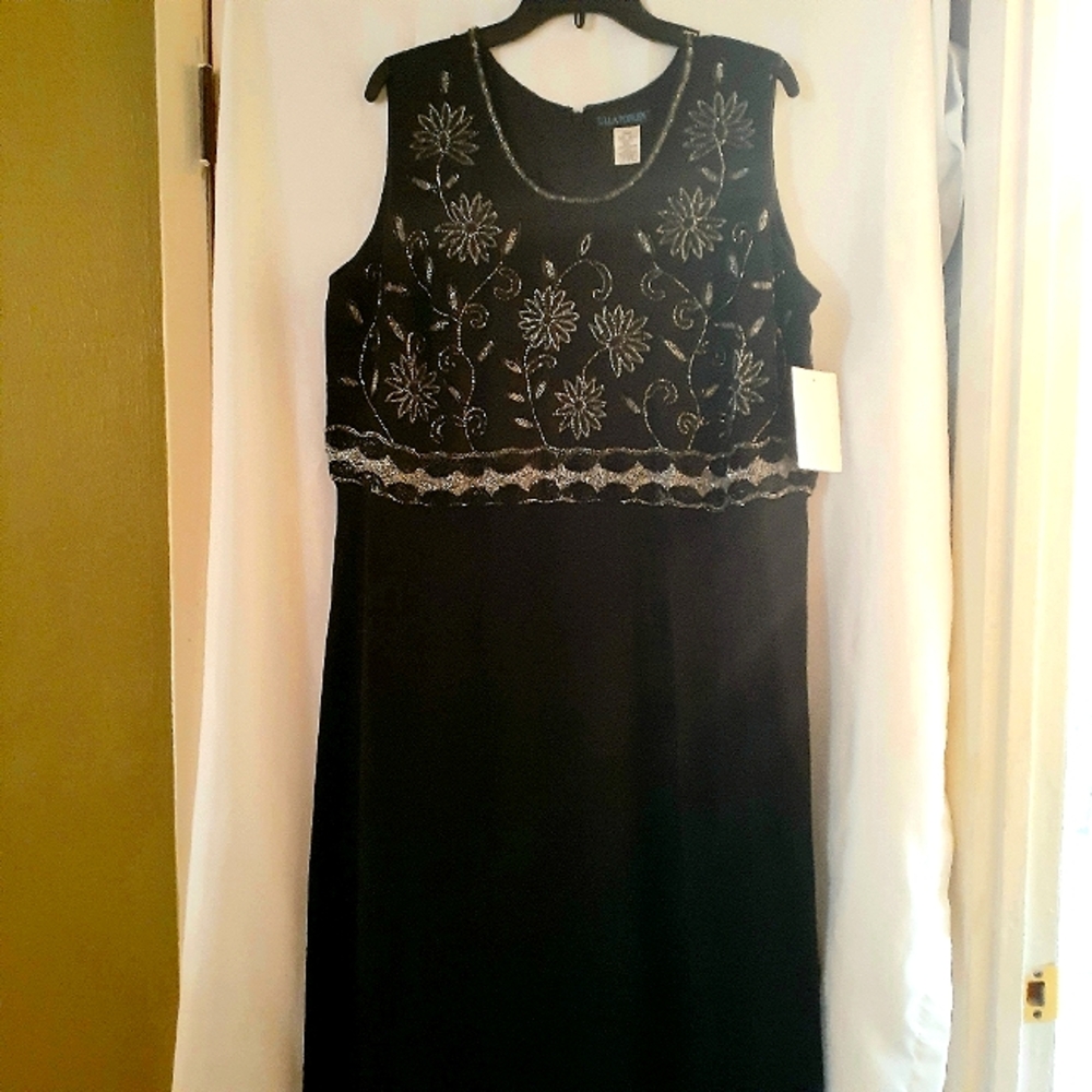 SEQUINED MAXI DRESS & JACKET